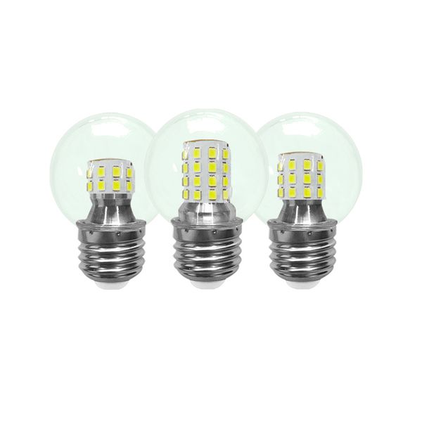 Lâmpadas led 1w 2 3 5 7 9 g45 regulável vintage lâmpada de filamento led e26 e27 base luz antiga branco quente 2700k AC110V-130V usastar
