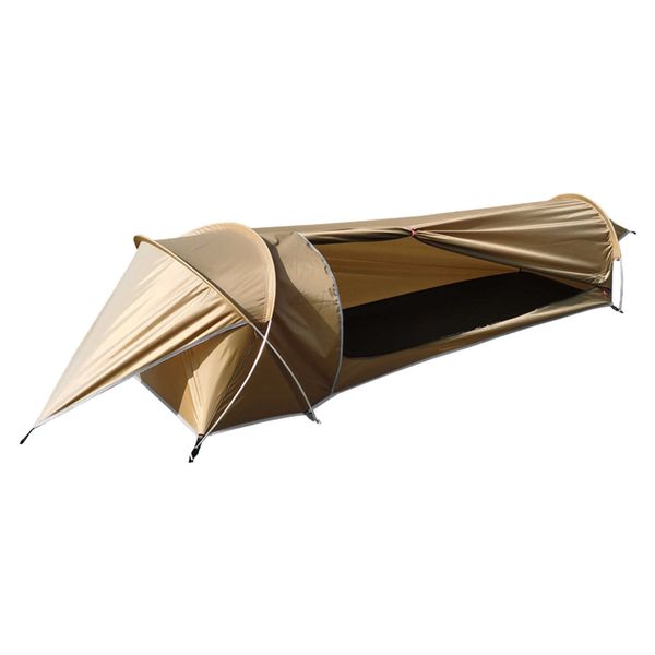 Zelte und Unterstände Outdoor-Campingzelt Tragbares ultraleichtes Einzelzelt 210D Oxford wasserdichtes Mesh-Fensterzelt für Rucksacktouren Wandern J230223