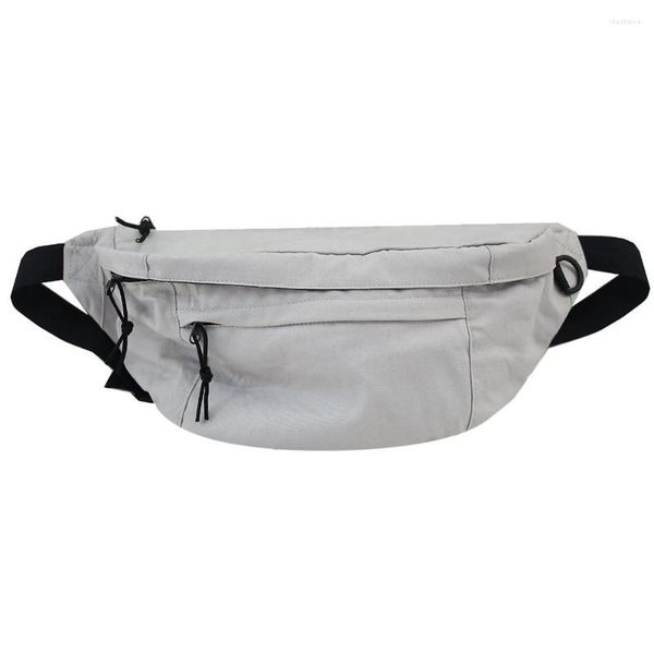 Marsupi Borsa portaoggetti di grande capacità Marsupio in tela per uomo e donna Big Blet Multi-Functional Chest Banana Packs