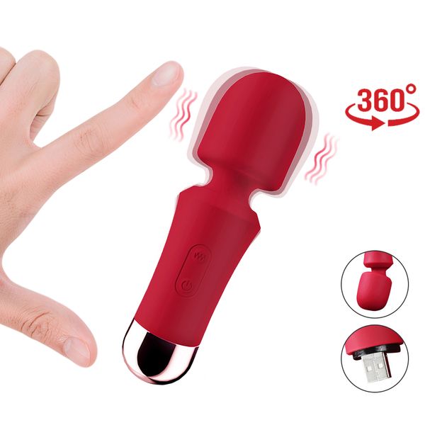 Симпатичный мини-вибратор AV Вибратор G-Spot Wands Magic Wand Massage Vibration Portable Clitoris стимулятор вибрации секс игрушки для женщин взрослые