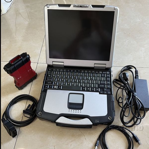 VCM 2 Full Scanner Full Scanner FORD IDS V120 LAPTOP SSD SSD CF30 TouchBook Touch Screen Computador completo conjunto pronto para usar