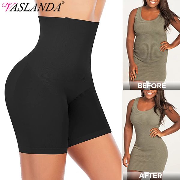 Shapers feminino Mulheres Tommes Controle High Shapewear Shorts Anti -Rafing Roupa Adomen Adomen Belly Compressão Slimming Body Shaper Panties 230223