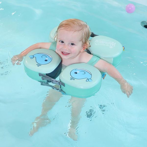 Decorazioni natalizie Acqua Anello da nuoto sonnambulo bambino bambino di 1 anno Bambini a assionare il colletto nato