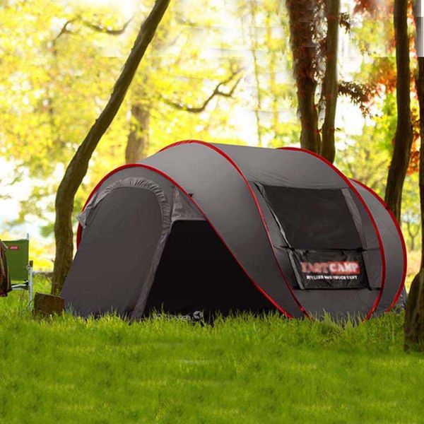Tendas e abrigos Novo estilo pop ultralarge 4 ~ 5 pessoas Velocidade totalmente automática aberta com mosquito líquido de camping externo praia tenda abrigo J230223