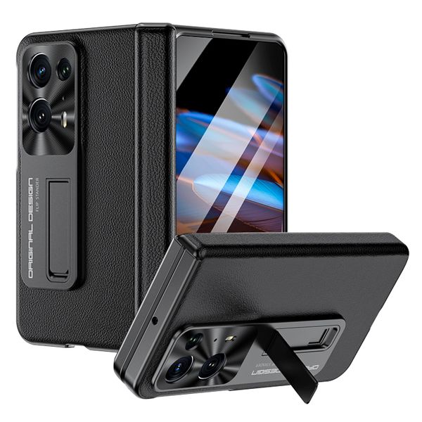 Cu Leather Stand Case для Oppo Найти N2 Case Glass Film Plam