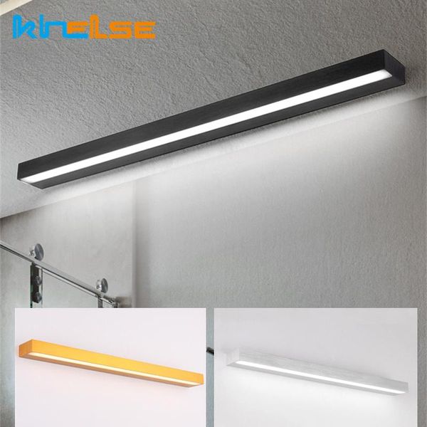 Wandleuchten Moderne LED-Badezimmerlampe 40-70 cm Aluminiumspiegel Frontleuchte Eitelkeit Schlafzimmer Wasserdichte Halterung Leuchte AC100-240 V