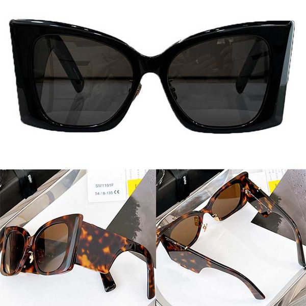 Occhiali da sole con montatura per occhi di gatto Sonnenbrille M119 Big Cat Eye Rahmen Einfacher und eleganter Stil Vielseitige Outdoor-UV400-Schutzbrille