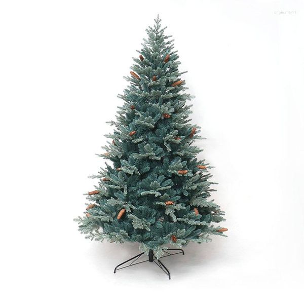 Weihnachtsdekorationen, Weihnachtsfest, Party-Dekoration, automatischer Baum, luxuriöse, verschlüsselte, verdickte PVC-Tannenzapfen-Frunsihings