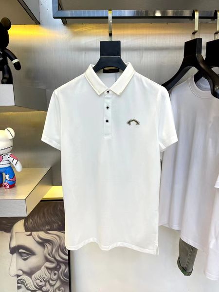 Herren-Poloshirt, Designer-Polo, Herren-Mode, Original-Marken-Polo, Pferde-T-Shirts, lässige Herren-Golf-Polo, Sommerhemd, Stickerei, High Street Trend, Top-T-Shirt, Sommer-Gym-Polo