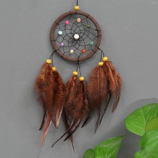 Dekoratif Figürinler Tassel Dream Catcher Araba Yaratıcı Süsler Oda Dekor Dekor Dreamcatchers duvar doğum günü hediyesi