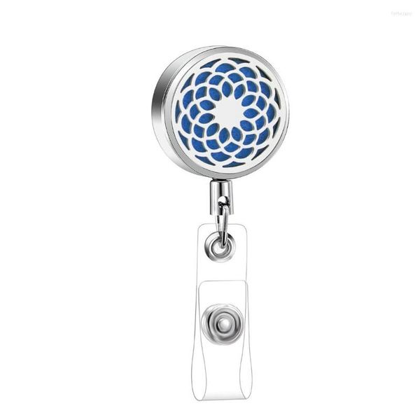Keychains Badge Reel Difusor Jewlery Professional Id / key de retração de serviço pesado com cordão retrátil