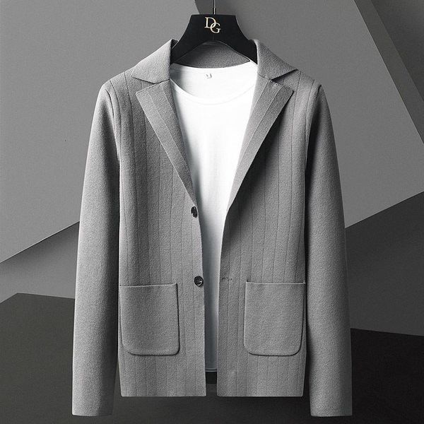 Camisolas masculinos luxuosos grandes lanchonetes de lapela de casaco masculino casaco de designer outono Marca de pocket sweater Menmen's Menmen