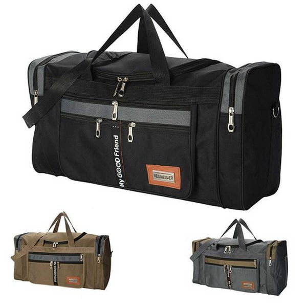 Duffel Bags Canvas Men Bolsa de viagem Bolsas de viagem de grande capacidade Bolsas de viagem portáteis Bolsas de bagagem de transporte portátil Mulheres Duffle Duffle 230223