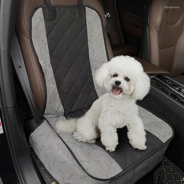 Coperchio di sedili per auto per cani Coperchio per auto -repellente per acqua anteriore Accessori Durevoli non slip lavabili