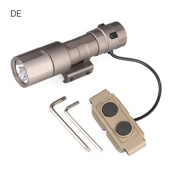 Lanterna tática de lanterna tática de caça Micro 2.0 MCH Lanterna de saída única 1000 Lumens Arma Antiga Airgun Acessórios para caça CL15-0157