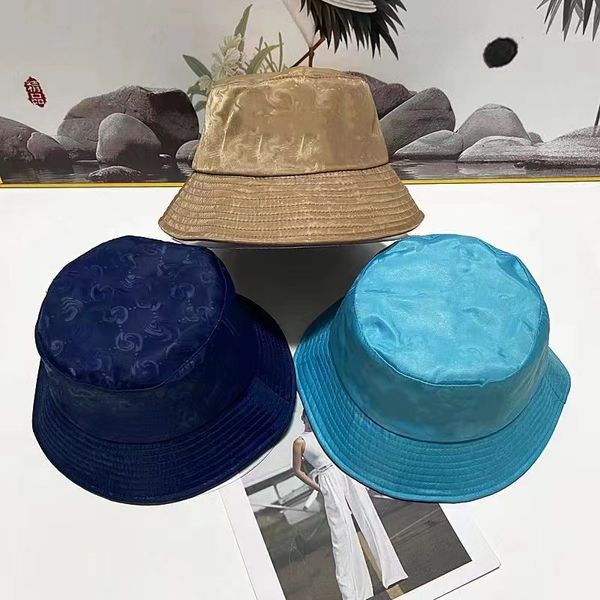 Chapéu de caçamba de designer masculino e feminino Chapéu de caçamba chapéus ajustados ao sol gorro gorro boné de beisebol snapbacks pesca ao ar livre