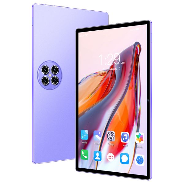 TIENKIM 10,1 Zoll Tablet-Computer Dual-SIM-Karte 8000 mAh Langlebige Akkulaufzeit ROM 512 GB Android 12.0 MTK