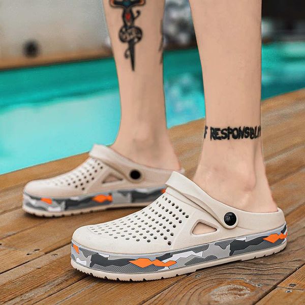 Terlik Erkek Ayakkabı Flip Flops Adam Marka Terlik Kadın Yaz Siyah Sandalları Kadın Ayakkabı Beyaz Topuklu Tenis Crogs Trainers 2023 Moda