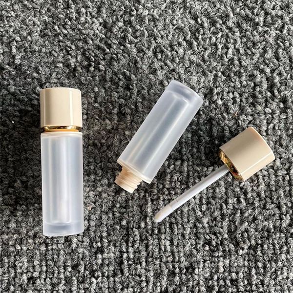 Garrafas de armazenamento 10/30/50pcs 4ml Tubos de brilho labial vazios Escova de esmalte maquiagem de maquiagem de batom de contêiner cosméticos DIY recarregável