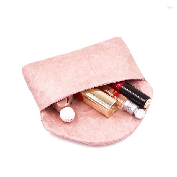 Bolsas de cosméticos Mini Bolsa de viagem Bolsa de maquiagem portátil Mulheres de batom de batom kit de higiene pessoal multifuncional de pisos de lavagem