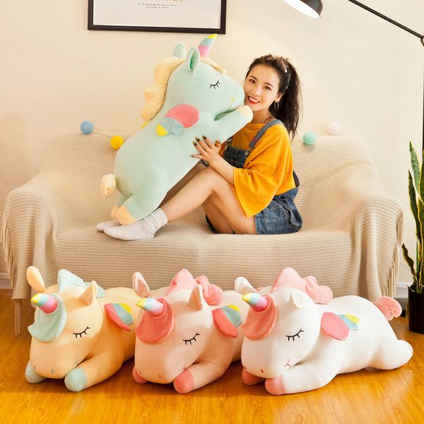 30 cm Weiche Einhorn Plüsch Spielzeug Cartoon Stofftier Puppe Kissen Kawaii Peluche Kinder Geburtstag Geschenke Wohnkultur LT0032