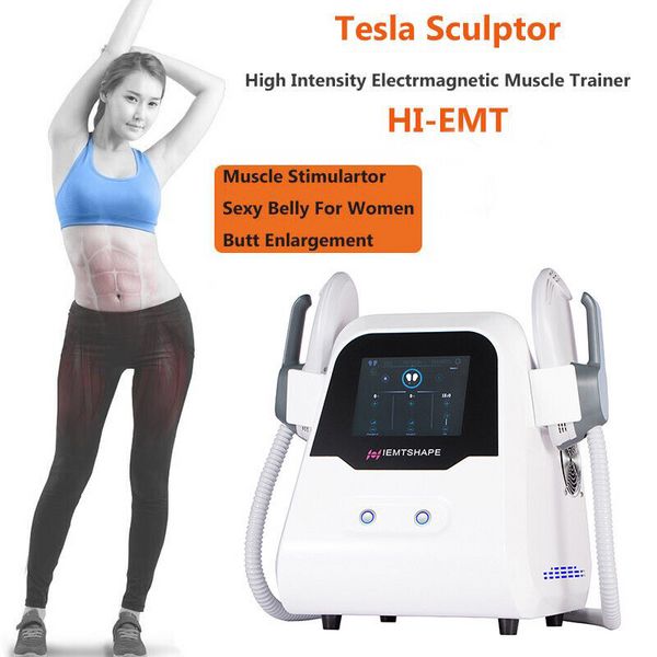 Doppio canale KEXE tens ems tesla hip trainer ems macchina portatile per stimolazione muscolare elettrica