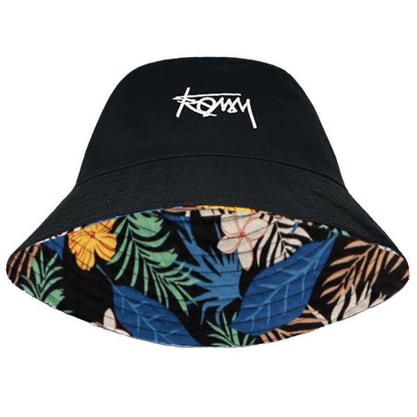 Hbp sommer Wide Beach Rand Eimer Hut Männer Doppelte Seite Hawaii Sonne Schutz Bob Cap Fisherman Hüte für Frauen Outdoor Panama Fischerei Kappen Mann P230327