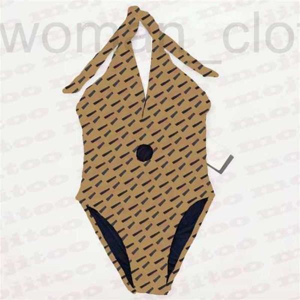 Designer Moda Donna Costumi da bagno Ragazze sexy Costume da bagno Costume da bagno estivo Bikini da spiaggia Set Lettera Modello Donna Tuta Costumi da bagno R WJ5D