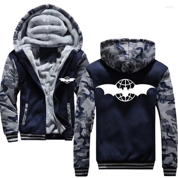 Erkek Hoodies Yüksek Kaliteli Baskı Askeri İstihbarat Yarasası Rus Ordusu Moda Sweatshirts Erkek Hoodie Sıradan Takipleri Katlar