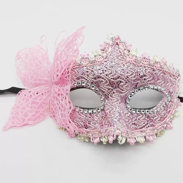 Butterfly Lace Mask Party Toy Toy Three Feathers Dance Party Supplies Bar M￡scara M￡scara Half Face