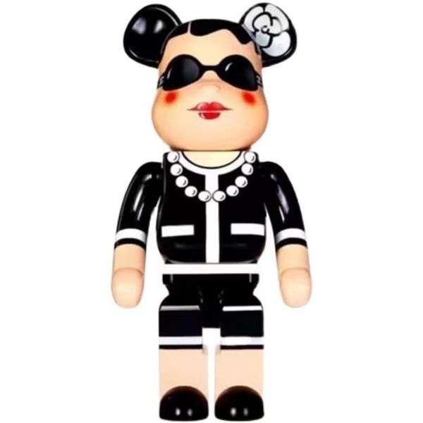 Bearbrick 28cm Şiddetli Ayı Yapı Taşları Xiong Xiang Büyükannesi Gelgit Marka Süsler Bebek El Yapımı Kör Kutu G-Dragon Gd Çocuklar