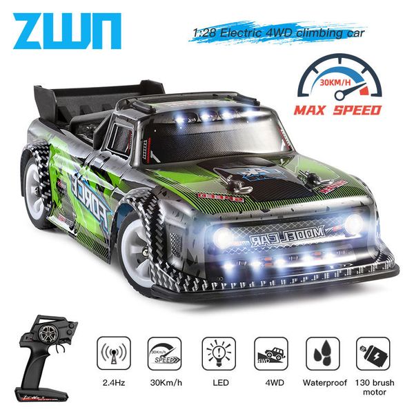 RC Robot Wltoys 1 28 284131 K989 CAR 2 4G Controle remoto 4WD Raça offroad 30 km h de alta velocidade Drifting Toys infantil Gift 230224