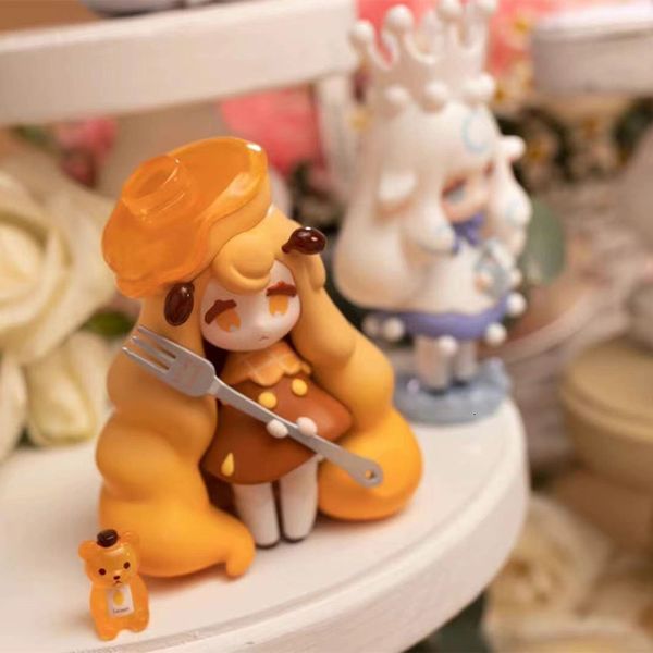 Oggetti decorativi Figurine Mystery Box Autentico Memelo Sweet Kingdom Serie Blind Play Cute Hand Run Doll Design Fairy Home Decore Girl Gift 230224