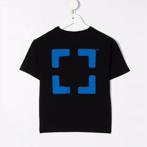 Camisetas para hombre Ofs Camiseta de lujo Camisetas para niños Offs White Boys Flecha irregular Ofs Girls Verano Camisetas de manga corta Letra impresa Dedo suelto Niño Niños pequeños Camisetas juveniles