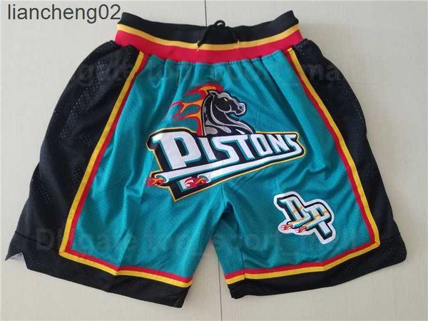 Herren Shorts Charles Barkley Basketball Just Don Tragen Sie Sport Hanttasche Reißverschluss Isiah John Wall Steve Nash Collin Sexton Bradley Beal Grant W0225