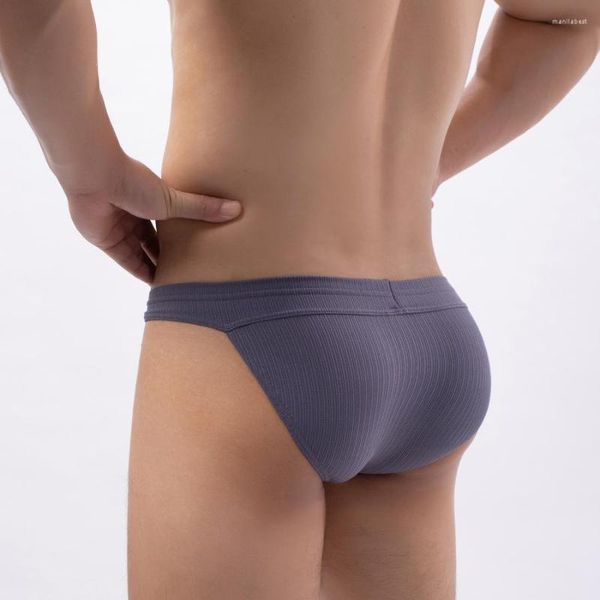 MUNDAS MAIS MAIS MENINAS MENES Mens resumos de roupa íntima banda elástica masculina Biquini calça confortável sexy deslize u y41