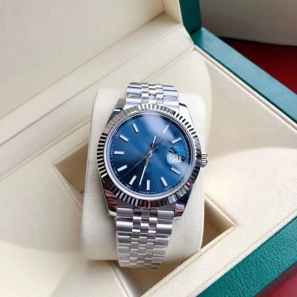 Con scatola originale 41mm mans Orologio da donna di lusso Datejust Date President Gold Diamond Dial Asia 2813 Movimento Meccanico Automatico Orologi da uomo Montre De Luxe 88