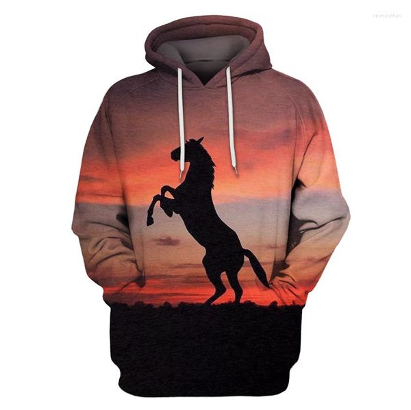 Hoodies masculinos Kissqiqi Men moletom com capuz 3D Impresso Funny Hip Hop Novelty Streetwear Fashion Trend Tamanho máximo 5xl