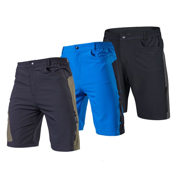 Pantaloncini da ciclismo Pantaloncini da ciclismo Lixada Pantaloncini da ciclismo da uomo estivi Pantaloncini da mountain bike da discesa Sport all'aria aperta larghi Guida su strada MTB Pantaloni corti da bicicletta 230224