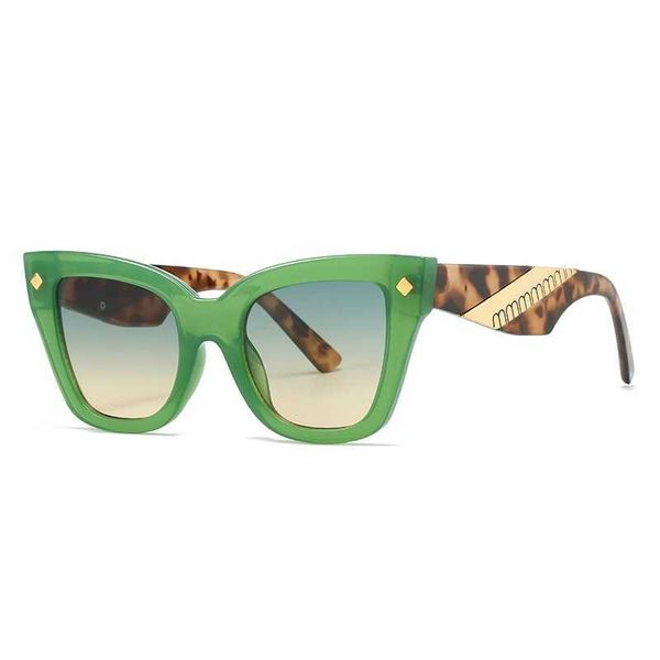 Occhiali da sole New Cat Eye Occhiali da sole Donna Vintage Uomo Tonalità quadrate Designer di marca Gafas Occhiali da sole di lusso Cornice UV400 Occhiali Oculos G230225