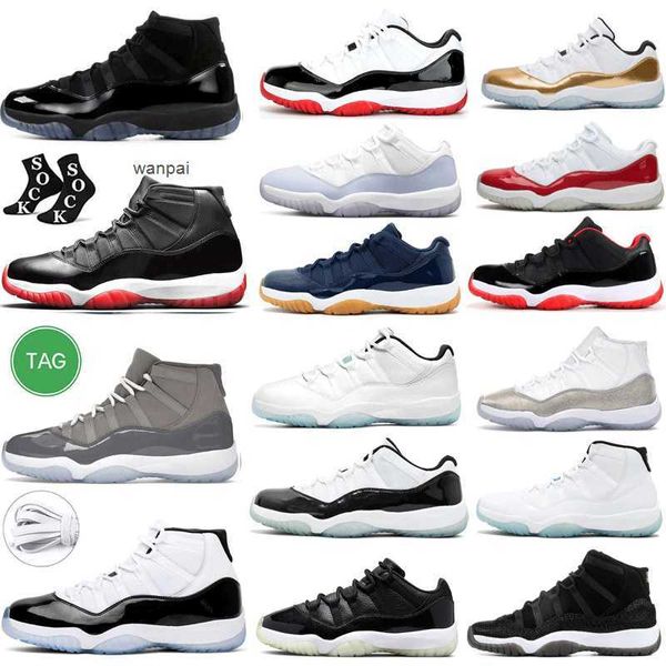 2024 Concord Basketballschuhe Jumpman 11 11s Midnight Navy Velvet Cherry Low Hight Cut Cool Grey Bred Metallic Silver Pure Violet Herrentrainer