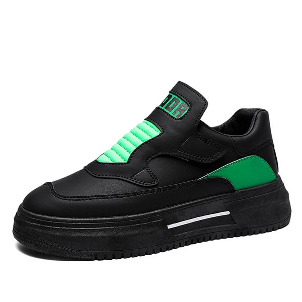 Tênis de vestido Spring Men Sneakers Trend Shoe casual de alta qualidade para o lazer italiano Male Walking Vulcanized 2023 230225