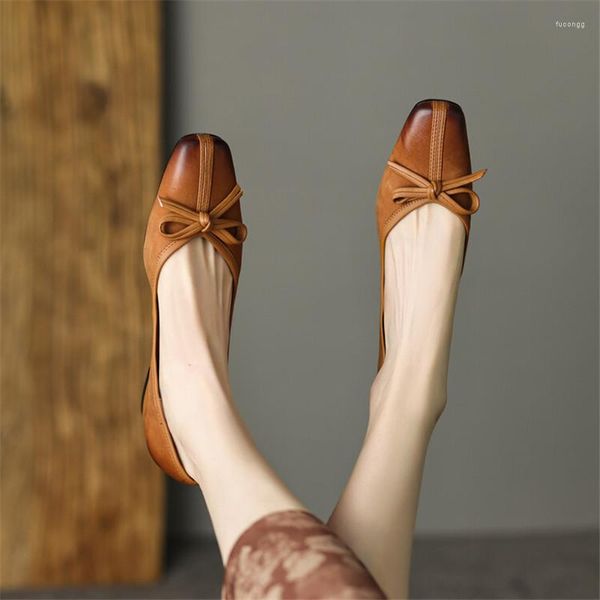 Отсуть обувь Spring Women Purss Split Leafer Loafer