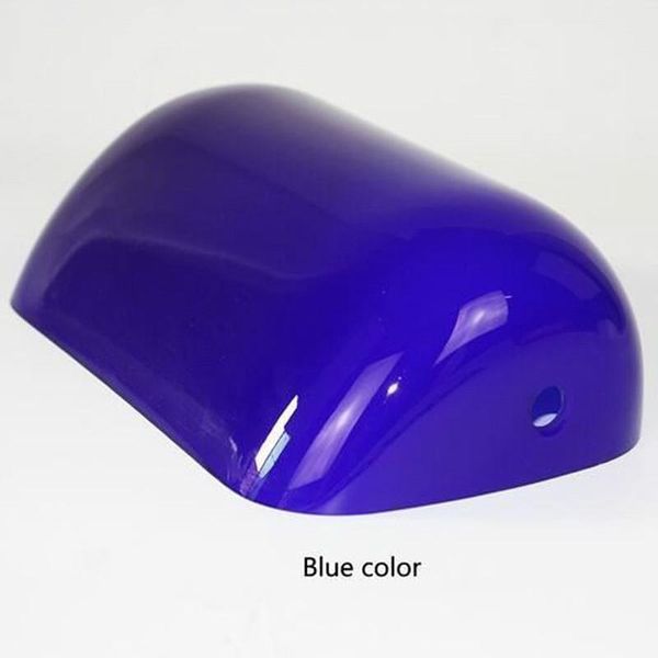 Tischlampen LEDTischlampe Retro Vintage Grün / Weiß Blau Bernsteinfarbenes Glas Banker-Abdeckung/Banker-Schirme