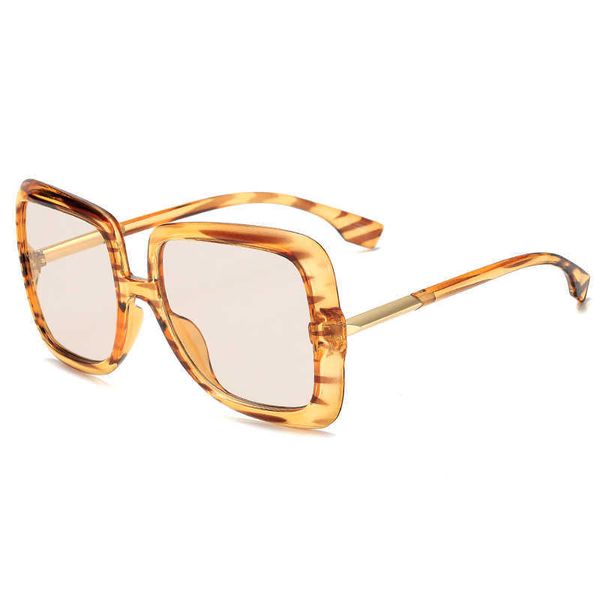 Occhiali da sole Donna Occhiali da sole quadrati Occhiali da sole oversize di lusso a farfalla Occhiali da sole vintage Designer Eyewear UV400 Marca Femal Shades Occhiali Oculos G230225