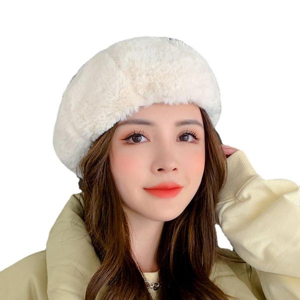 Gorros -gorros/crânio tampas de outono e inverno chapéu feminino boina