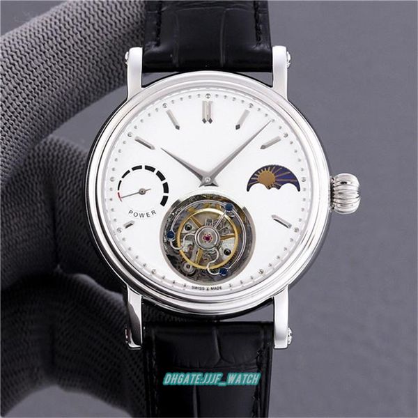 2023 Montre de Luxe Diameter 42 мм. Толщина 13 -мм лунная фаза звезда Top Manual Coaxial Tourtouron Movem