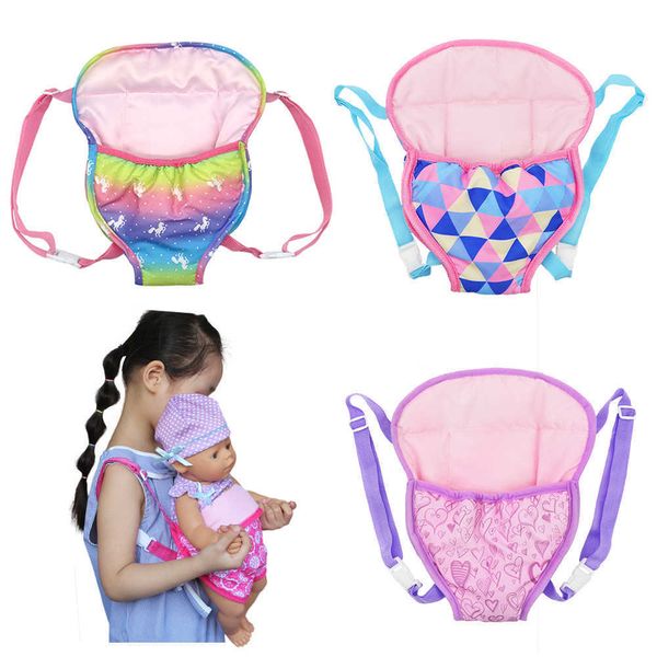 Großhandel 43 cm Baby Neue Geboren 18 Zoll American Girl Puppe Zubehör Bekleidung Ausgehen Tragen Schlafsack