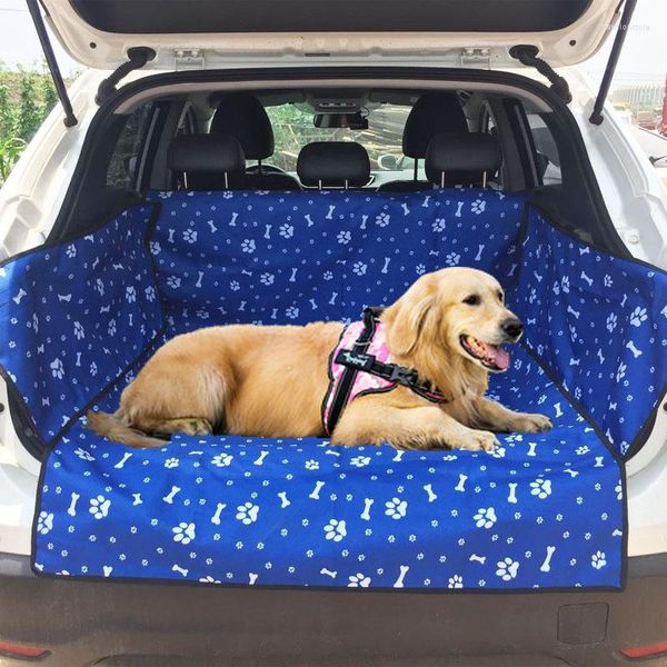 Coperchio per sedili per auto per cani copertura per la protezione del trasporto per carreggiatore per trasporto di protezione per tronco di protezione per mantello posteriore.