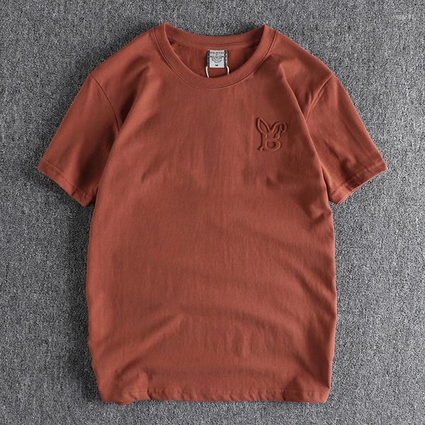 Magliette da uomo Semplice astratto Modello tridimensionale in rilievo T-shirt da uomo a maniche corte Comodo girocollo Tendenza a mezza manica